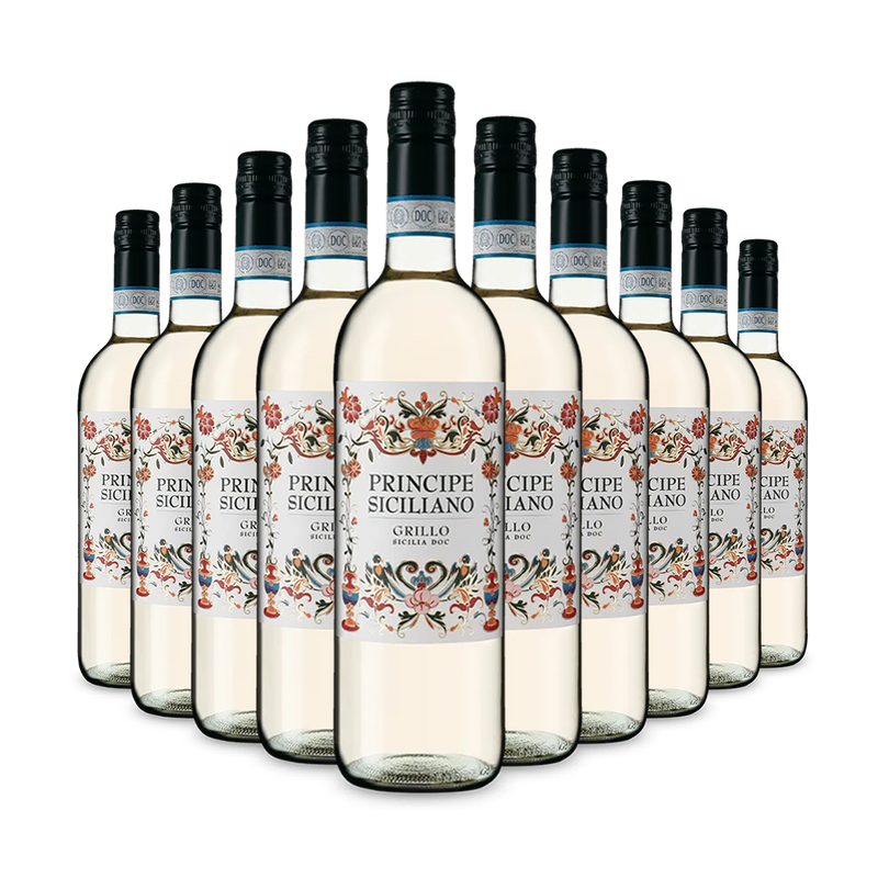 10 flessen Grillo Sicilia 2024