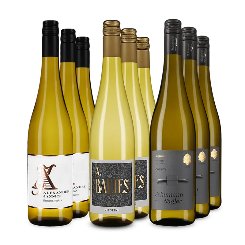 Goudbekroonde riesling-sterren in 3x3-pakket – Gold