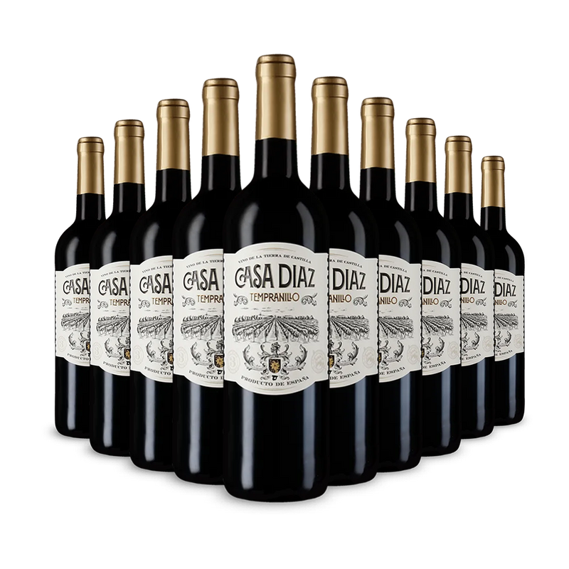 10 flessen Tempranillo 2024 – Gold