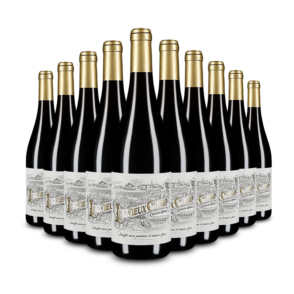 10 flessen Côtes du Rhône 2023 – Gold