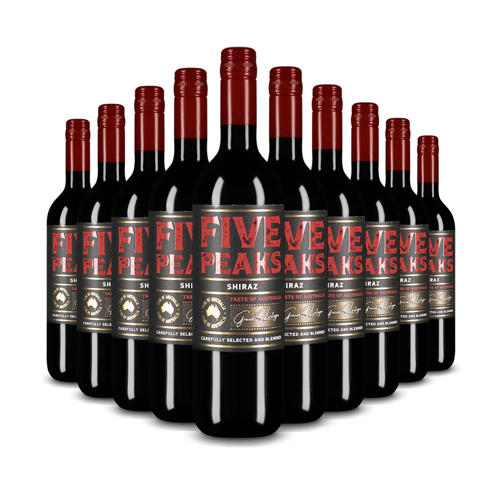 10 flessen Shiraz 2024 – Gold