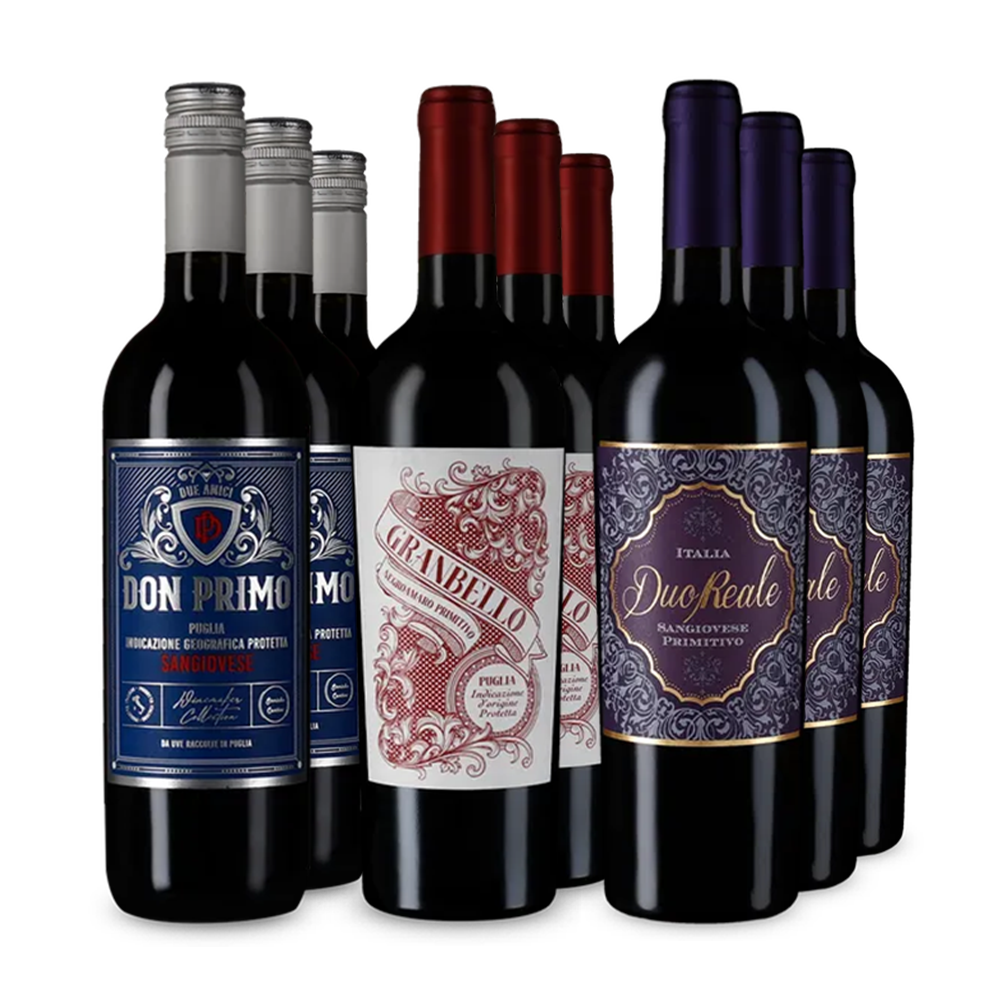 Apuliaanse rosso-hits in 3x3-pakket – Gold