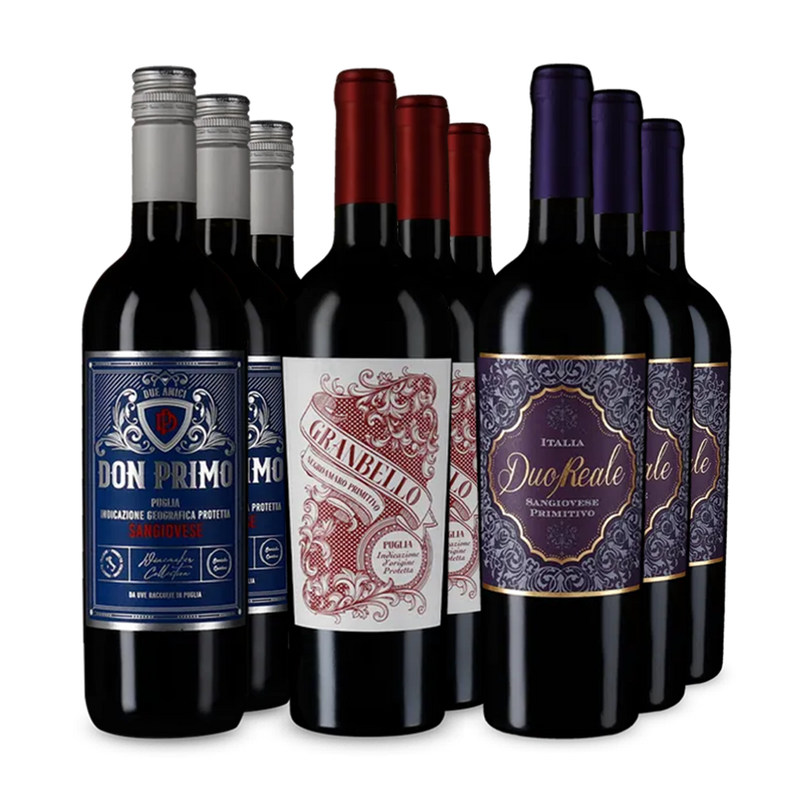 Apuliaanse rosso-hits in 3x3-pakket – Gold