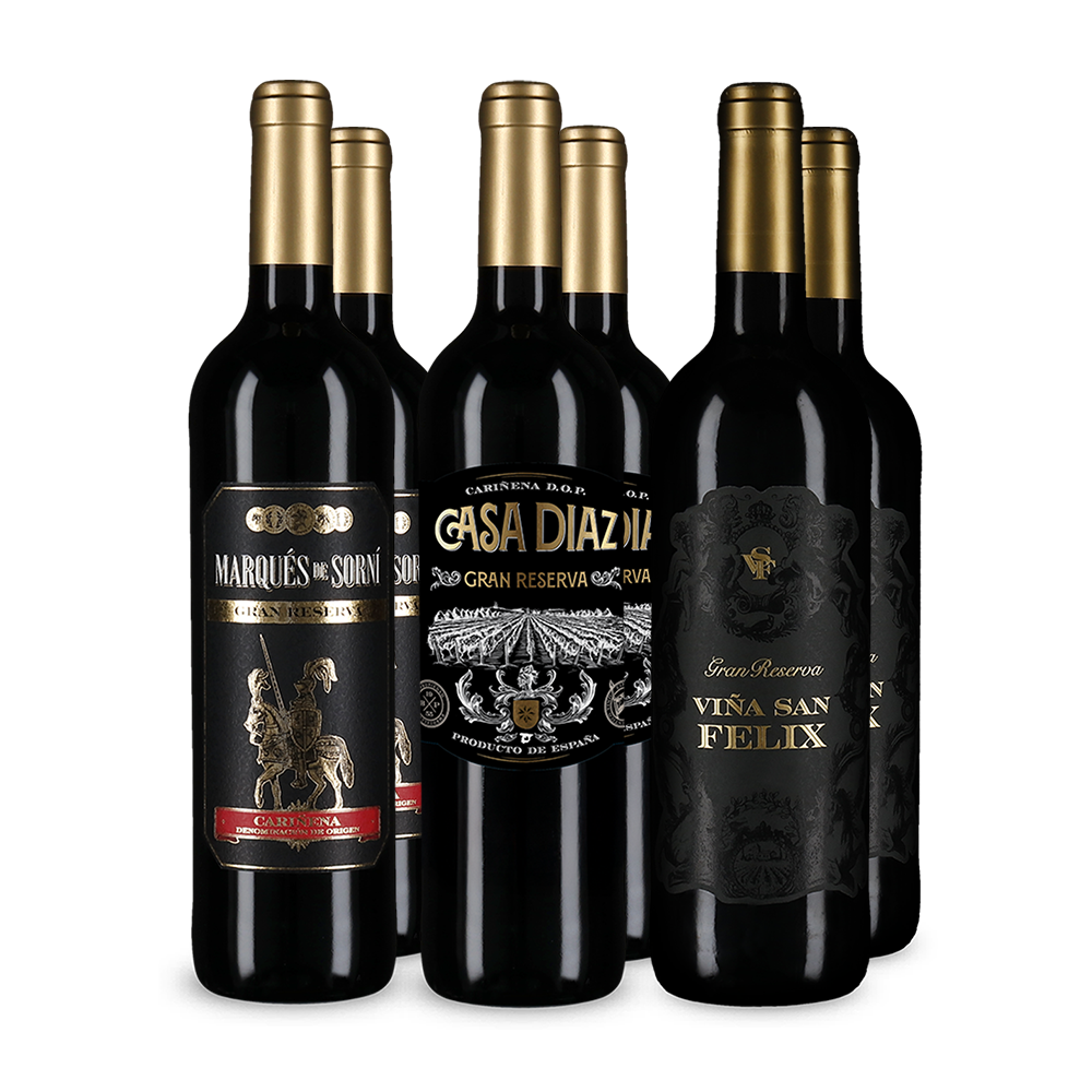 Gran reserva: trio in 3x2-voordeelpakket – Gold