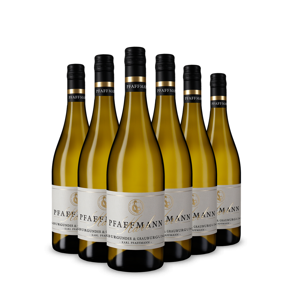 6 flessen Edition Karl Pfaffmann Weissburgunder & Grauburgunder 2025