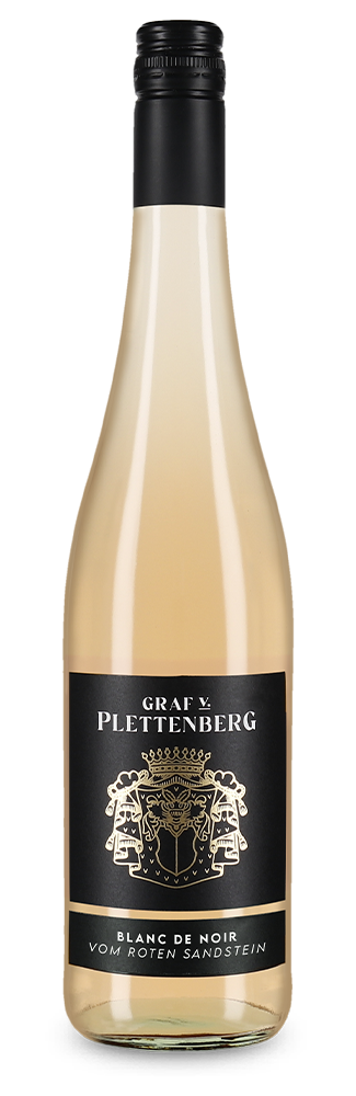 Graf Plettenberg Blanc de Noir vom roten Sandstein 2025