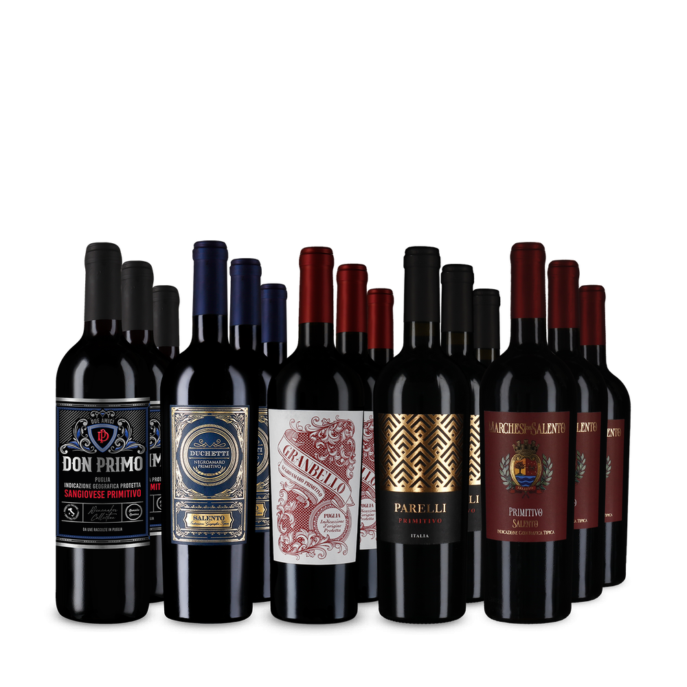 Primitivo-sterren in 5x3-voorraadpakket – Gold