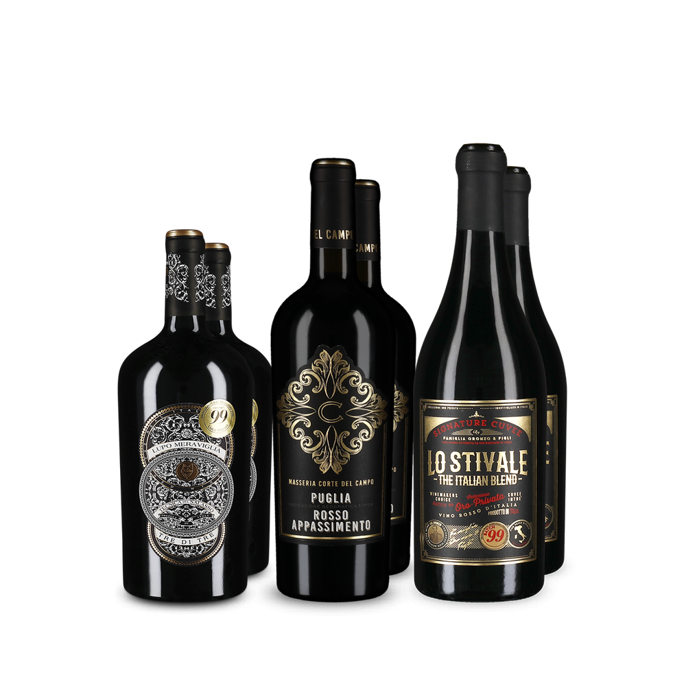 99 Maroni-punten: Italiaanse rodewijnhits in 3x2-pakket – Gold