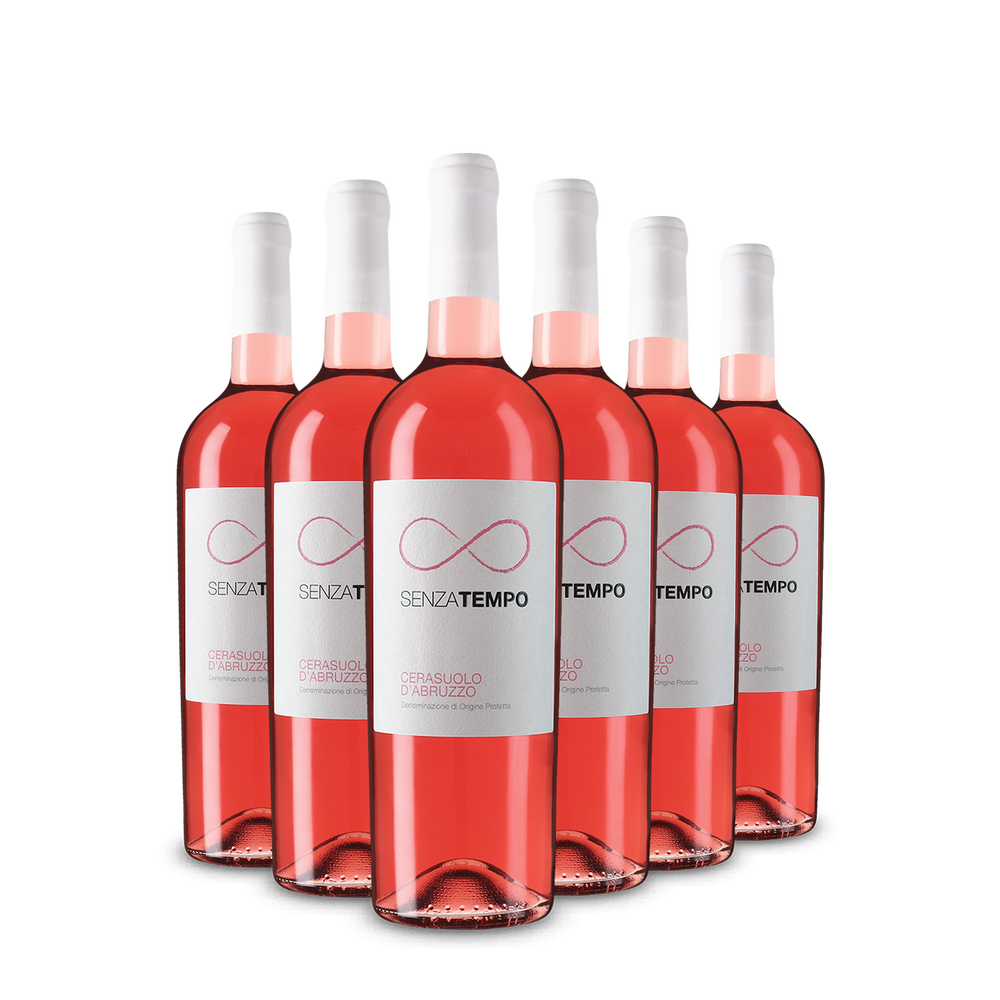 6 flessen Senza Tempo Cerasuolo d'Abruzzo Rosato 2025