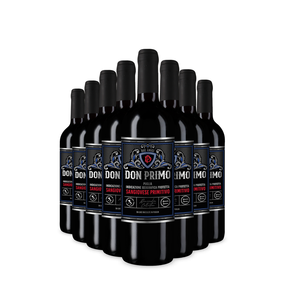8 flessen Sangiovese Primitivo 2025