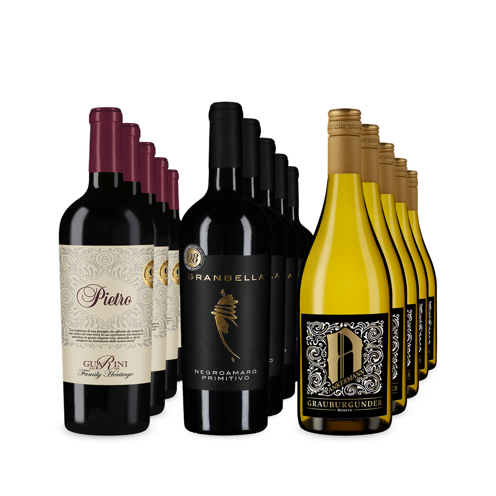 3x5 Met goud bekroonde Primitivo-selectie