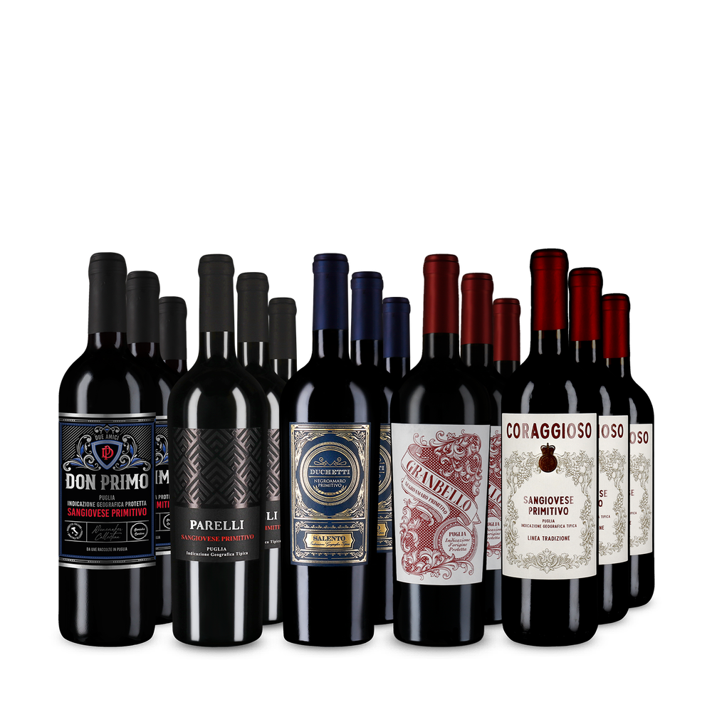 5x3 Primitivo: zomerse genietvoorraad