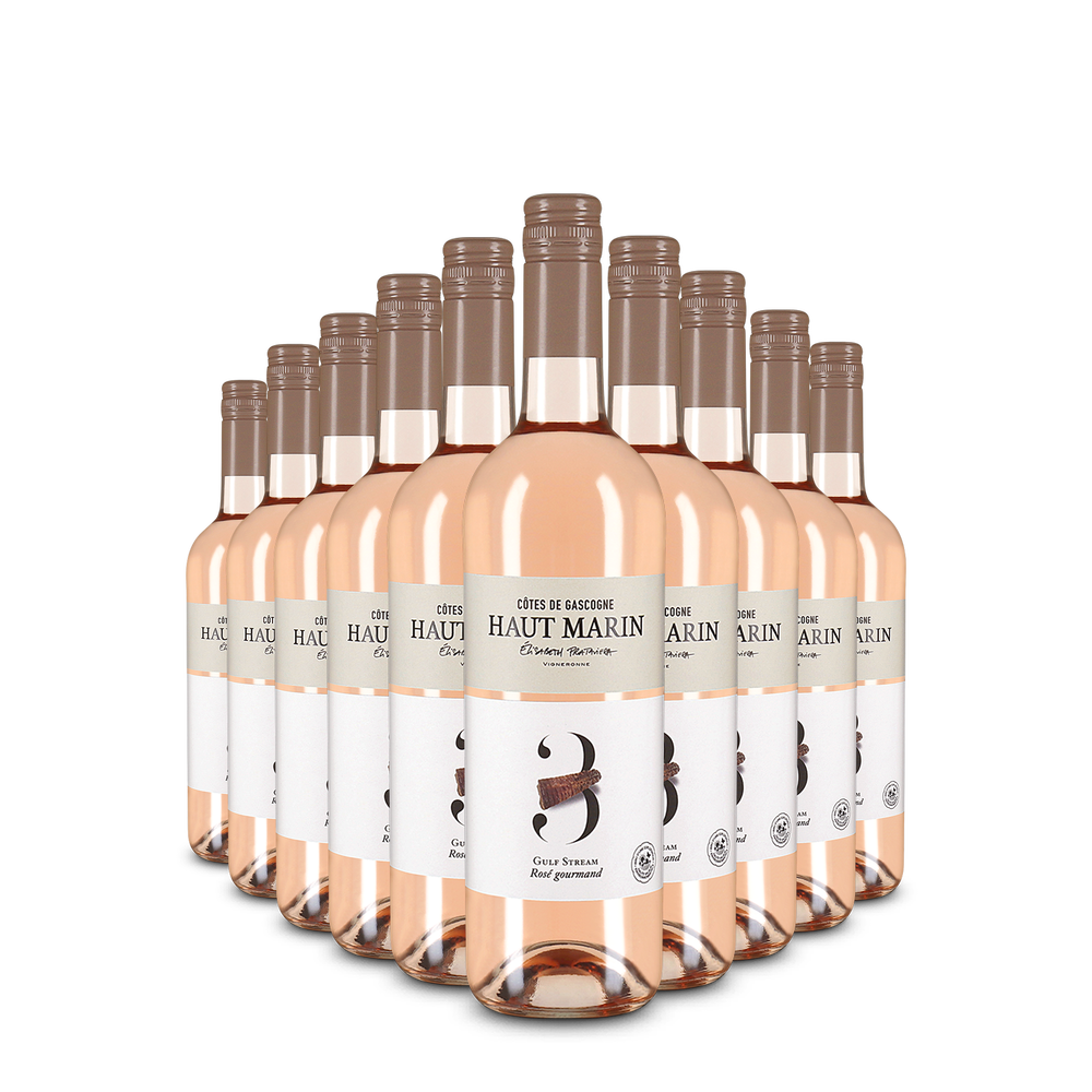 10x Côtes de Gascogne Rosé N°3 Gulf Stream 2025