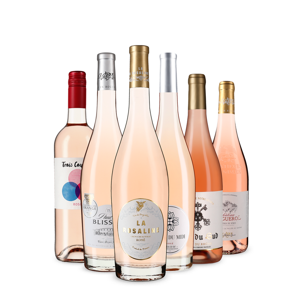 6x1 Franse rosé-zomerselectie