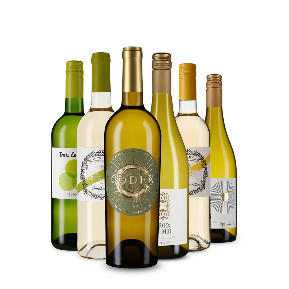 6x1 Franse witte wijnen voor de zomer