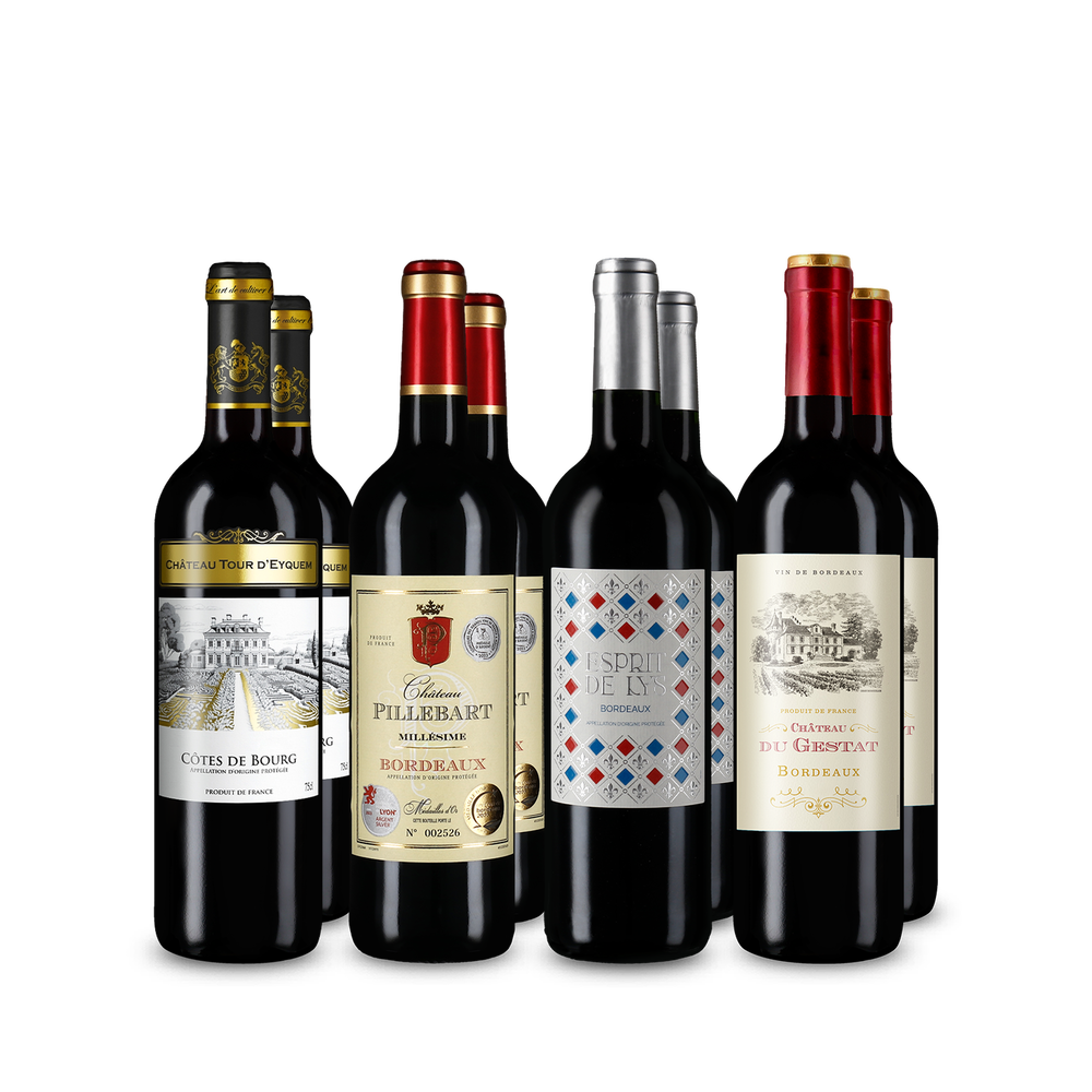 4x2 Bordeaux-selectie voor de zomer