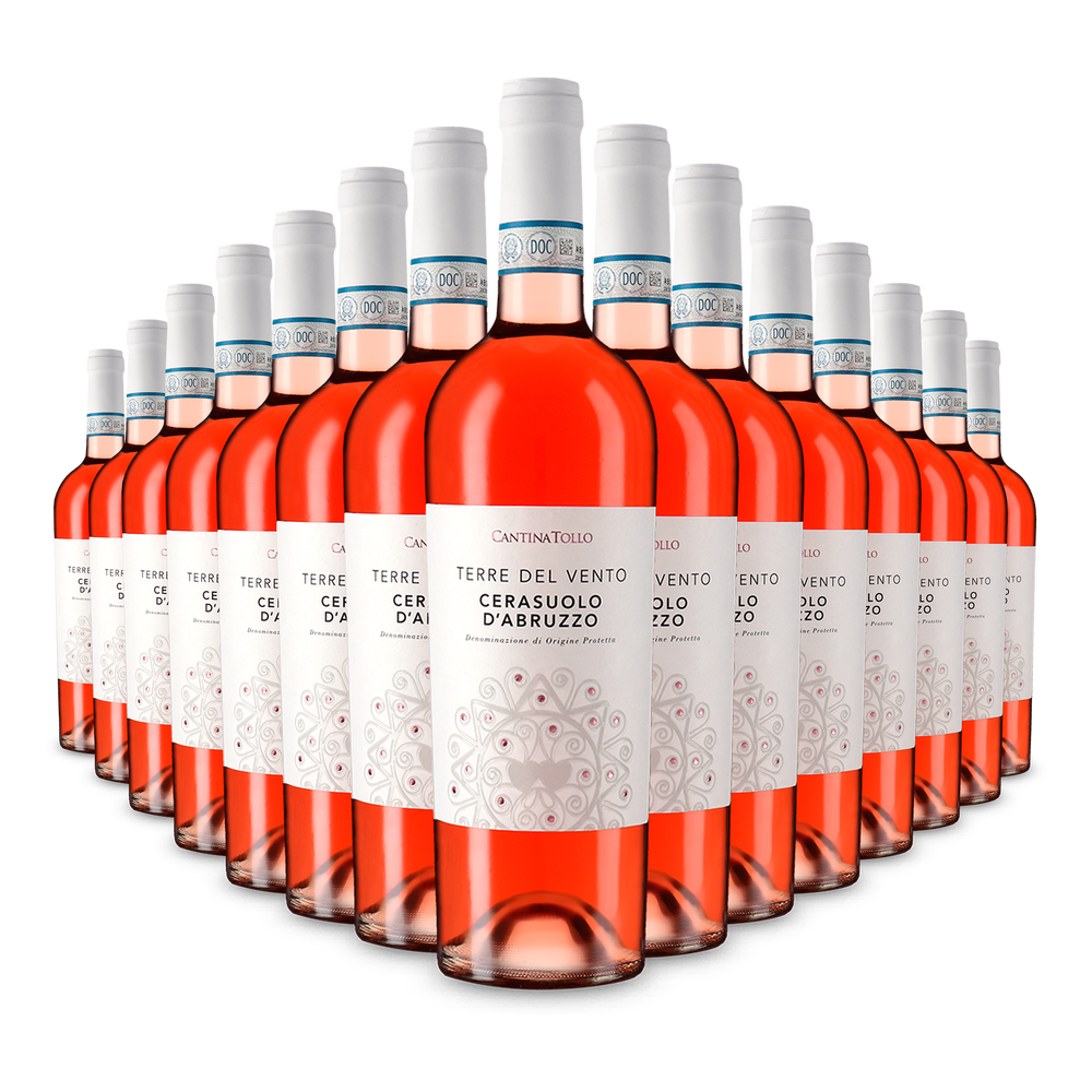 15x Terre del Vento Cerasuolo d'Abruzzo Rosato 2025