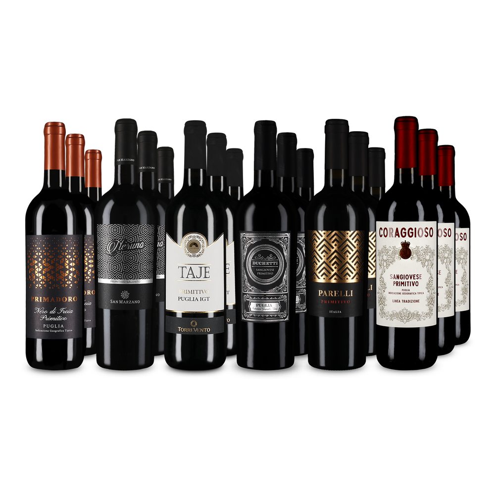 6x3 Primitivo XXL: onze favorieten voor een XXS-prijs