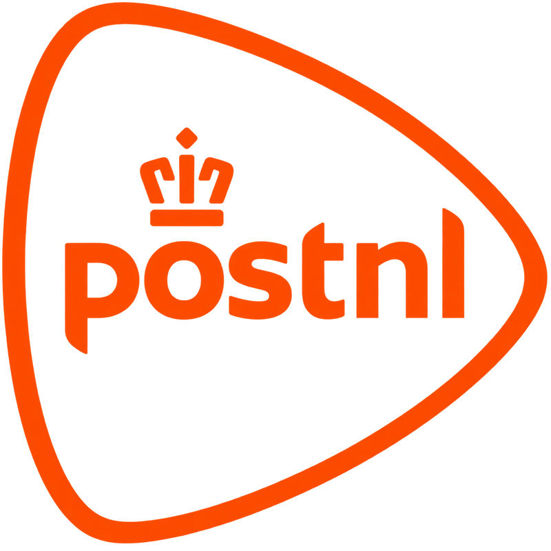 PostNL Orange Logo on Transparent Background