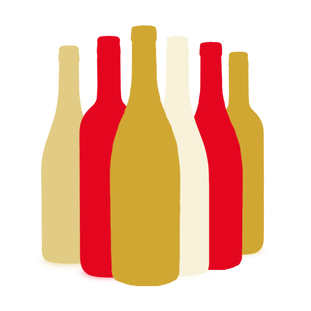 6x1 met goud bekroonde rodewijnverrassing